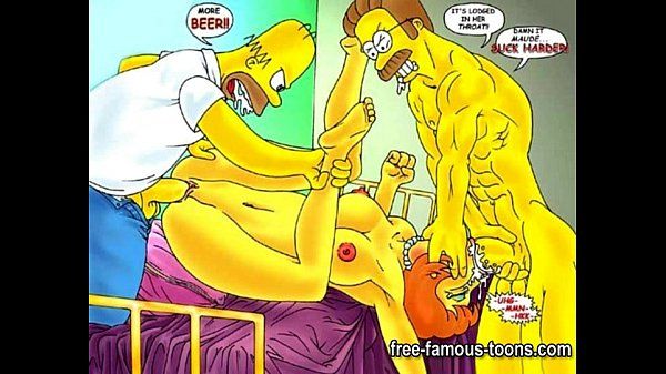 Simpsons vs Futurama hentai..